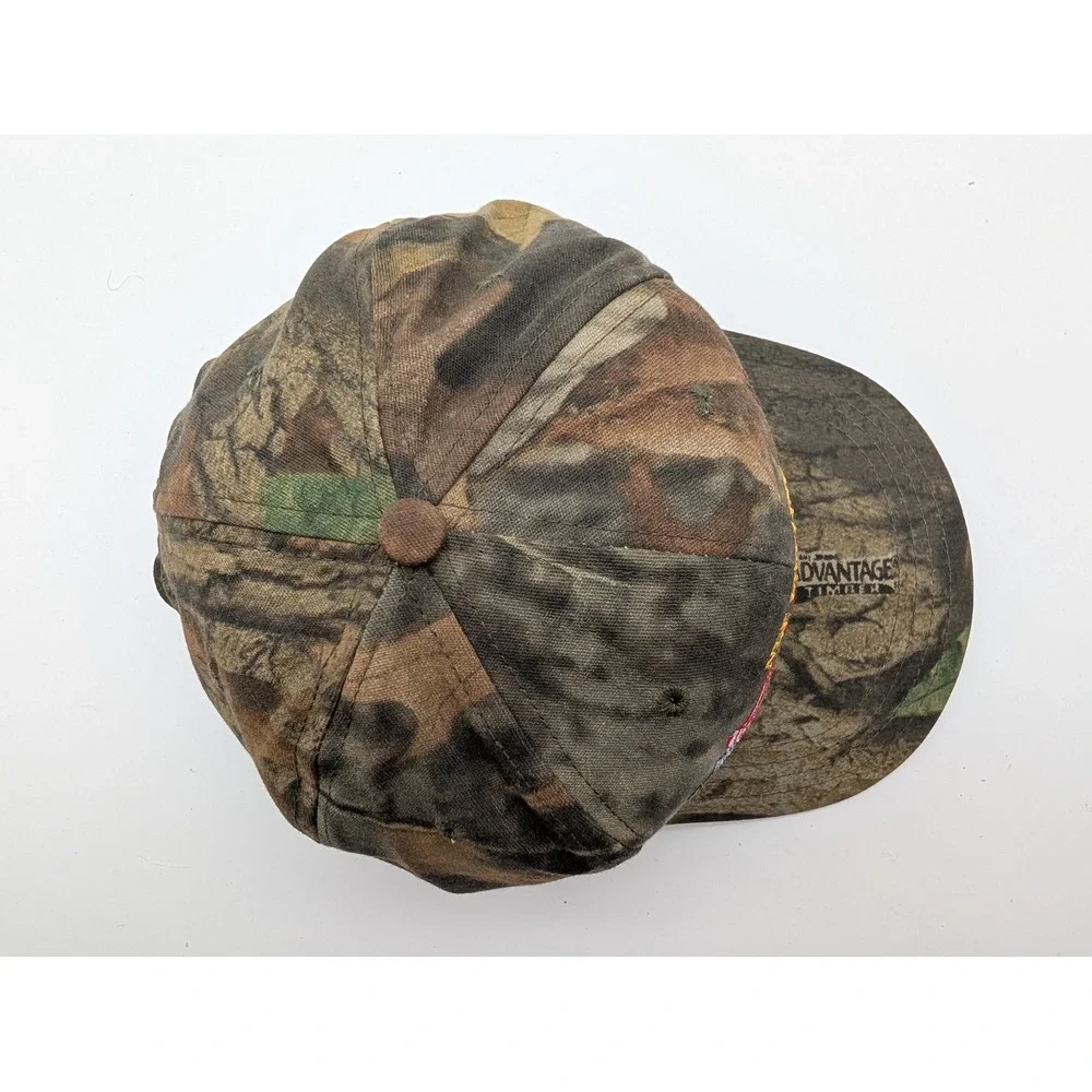 Unionwear Camo Snapback Hat Union Made USA American Flag Embroidered Camouflage